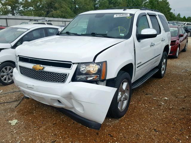 1GNSKCE04ER105244 - 2014 CHEVROLET TAHOE K150 WHITE photo 2