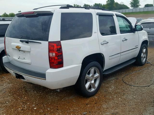 1GNSKCE04ER105244 - 2014 CHEVROLET TAHOE K150 WHITE photo 4