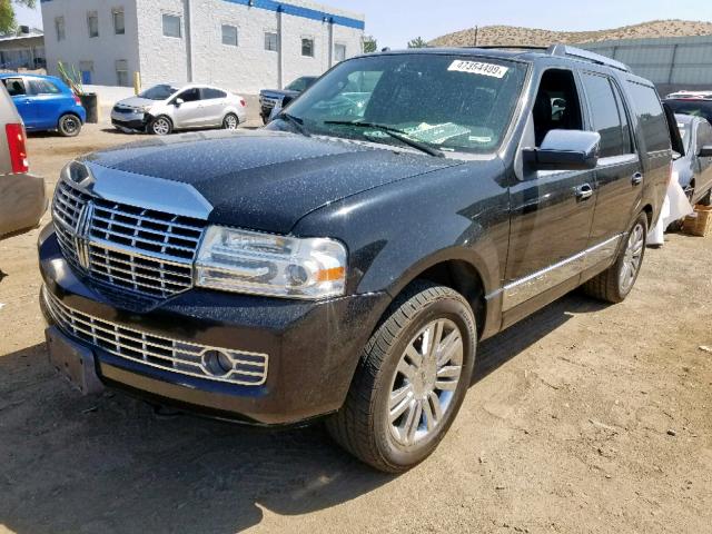 5LMFU28558LJ18106 - 2008 LINCOLN NAVIGATOR BLACK photo 2