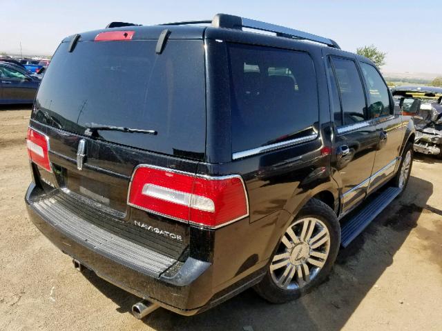 5LMFU28558LJ18106 - 2008 LINCOLN NAVIGATOR BLACK photo 4