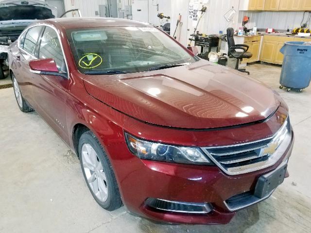 2G1115S39G9117901 - 2016 CHEVROLET IMPALA LT RED photo 1