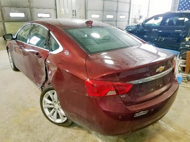 2G1115S39G9117901 - 2016 CHEVROLET IMPALA LT RED photo 3