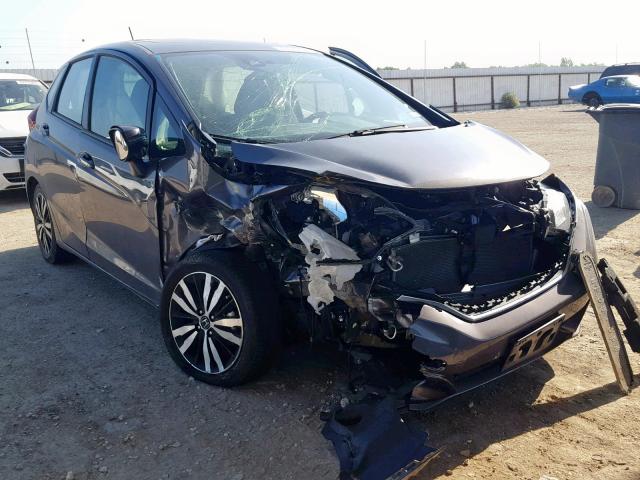 3HGGK5H87JM725921 - 2018 HONDA FIT EX GRAY photo 1