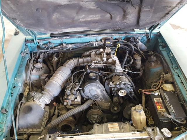 1FACP40M7NF137899 - 1992 FORD MUSTANG LX GREEN photo 7