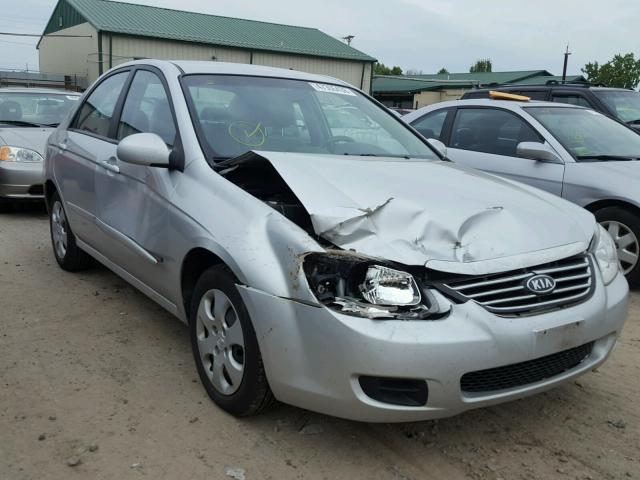 KNAFE121585552547 - 2008 KIA SPECTRA EX SILVER photo 1