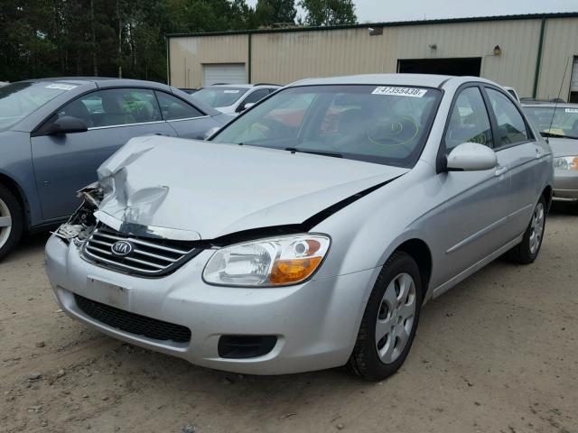 KNAFE121585552547 - 2008 KIA SPECTRA EX SILVER photo 2