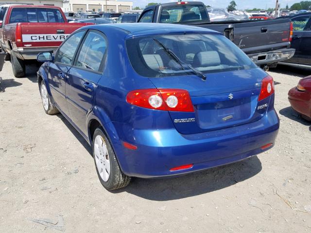 KL5JD66Z28K891450 - 2008 SUZUKI RENO BASE BLUE photo 3