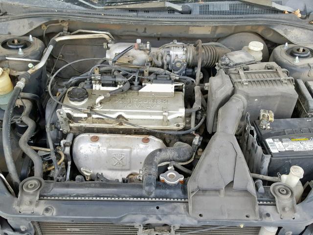 JA3AJ26E23U118126 - 2003 MITSUBISHI LANCER ES GRAY photo 7