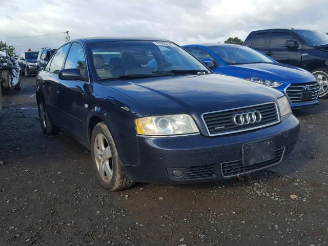 WAULT64B24N037057 - 2004 AUDI A6 3.0 QUA BLUE photo 1