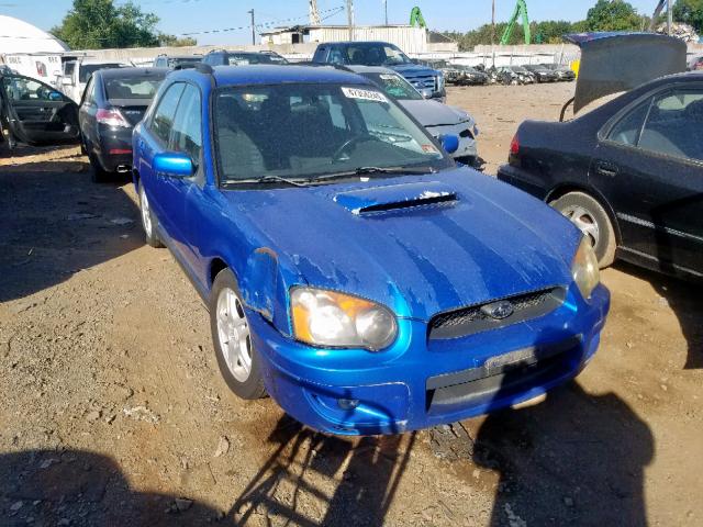 JF1GG29604H815177 - 2004 SUBARU IMPREZA WR BLUE photo 1