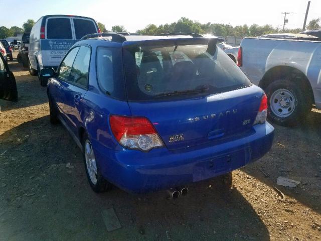 JF1GG29604H815177 - 2004 SUBARU IMPREZA WR BLUE photo 3