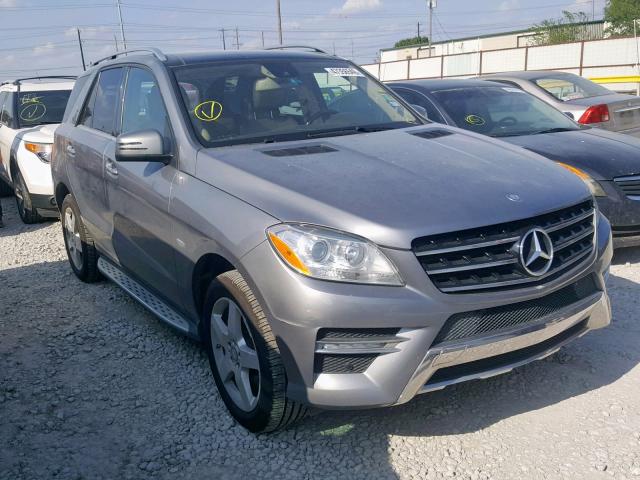 4JGDA7DB2CA044868 - 2012 MERCEDES-BENZ ML 550 4MA SILVER photo 1