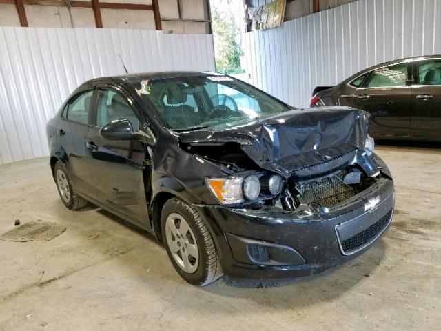 1G1JA5SH9D4171645 - 2013 CHEVROLET SONIC LS 黑色 照片 1