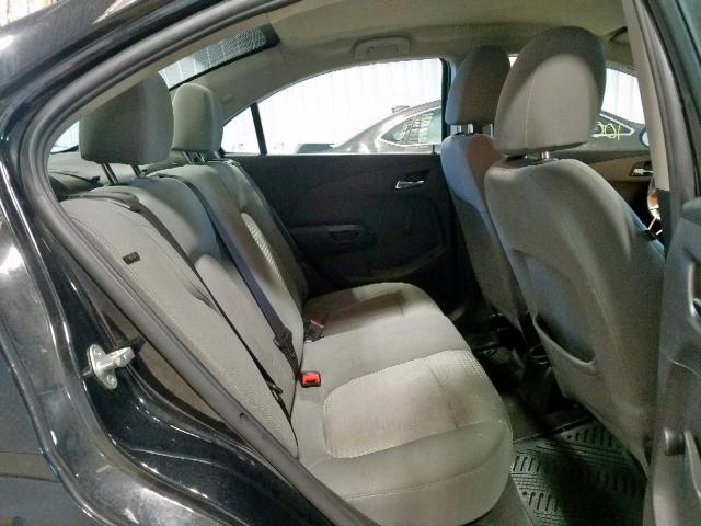 1G1JA5SH9D4171645 - 2013 CHEVROLET SONIC LS 黑色 照片 6