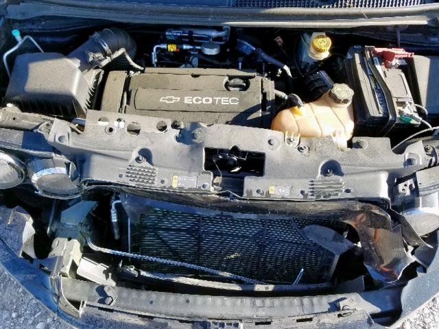 1G1JA5SH9D4171645 - 2013 CHEVROLET SONIC LS 黑色 照片 7