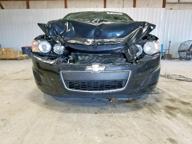 1G1JA5SH9D4171645 - 2013 CHEVROLET SONIC LS 黑色 照片 9