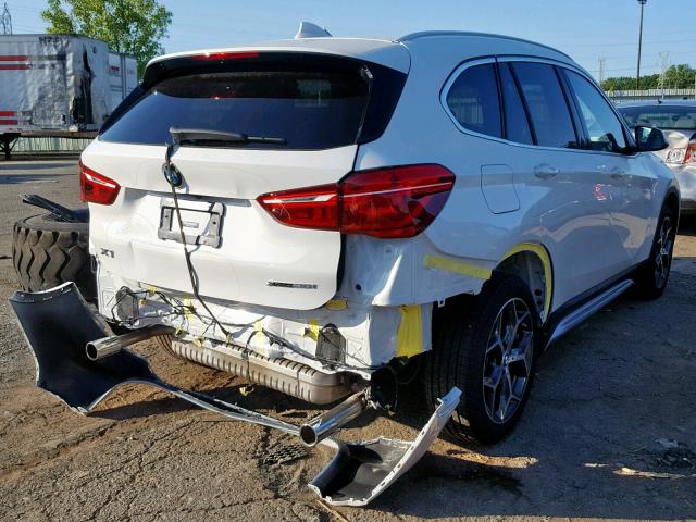 WBXHT3C39J3H33283 - 2018 BMW X1 XDRIVE2 WHITE photo 4