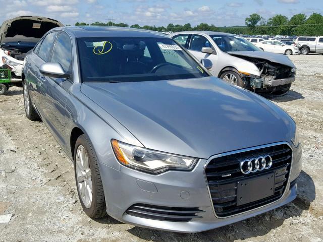 WAUGFAFC0EN003167 - 2014 AUDI A6 PREMIUM GRAY photo 1