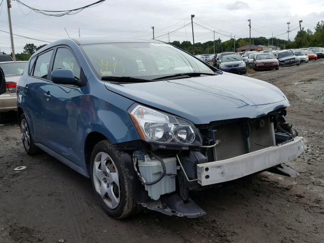 5Y2SP67839Z434585 - 2009 PONTIAC VIBE TEAL photo 1