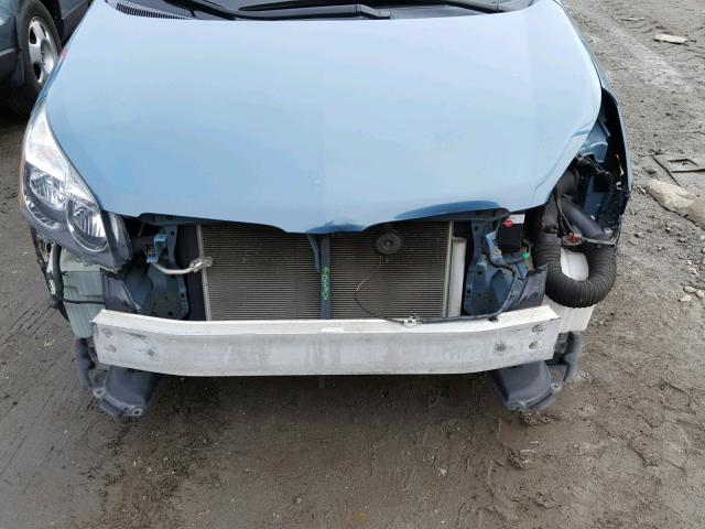 5Y2SP67839Z434585 - 2009 PONTIAC VIBE TEAL photo 7