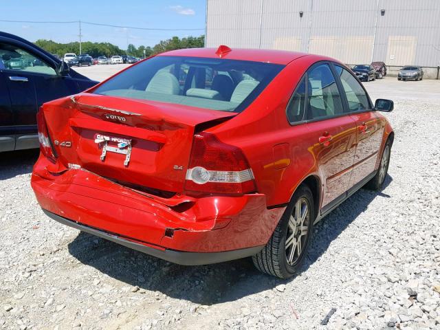 YV1MS382962214043 - 2006 VOLVO S40 2.4I RED photo 4