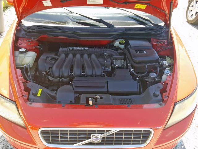 YV1MS382962214043 - 2006 VOLVO S40 2.4I RED photo 7