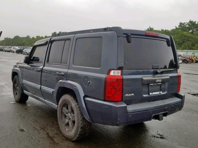 1J8HG48K57C685948 - 2007 JEEP COMMANDER 蓝色 照片 3