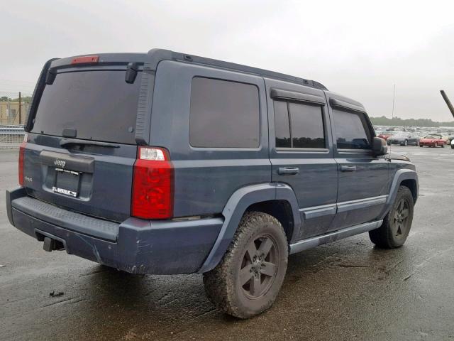1J8HG48K57C685948 - 2007 JEEP COMMANDER 蓝色 照片 4