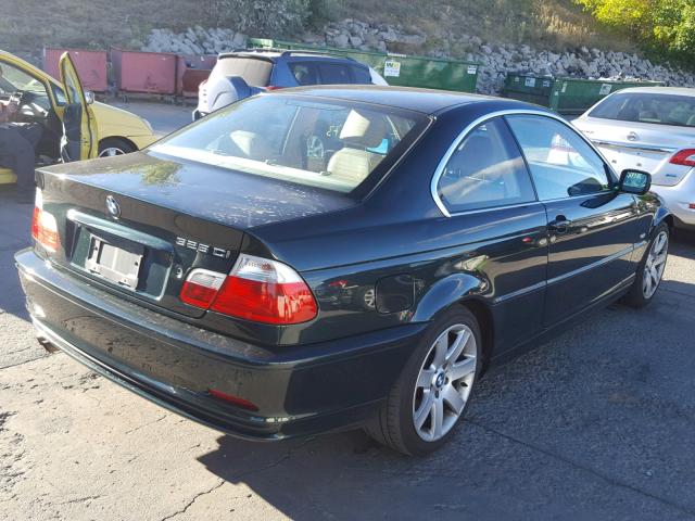 WBABN33462JW52965 - 2002 BMW 325 CI GREEN photo 4