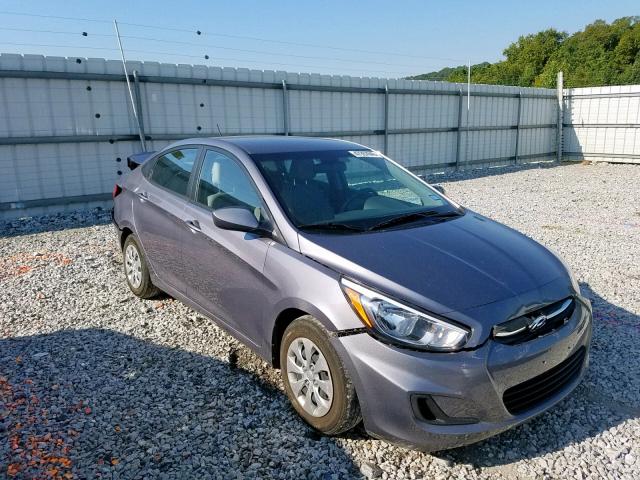 KMHCT4AE3HU313131 - 2017 HYUNDAI ACCENT SE CHARCOAL photo 1