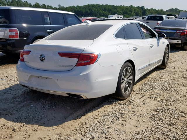 1G4ZP5SS4JU144302 - 2018 BUICK LACROSSE E WHITE photo 4