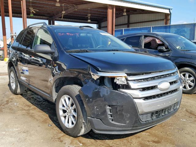 2FMDK3GCXDBB50615 - 2013 FORD EDGE SE BLACK photo 1