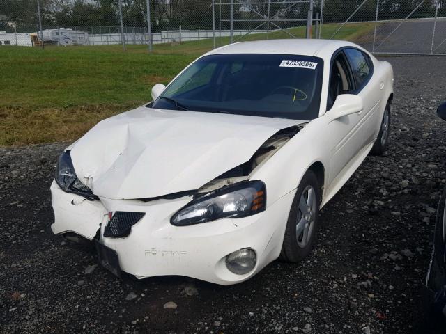 2G2WP522751192048 - 2005 PONTIAC GRAND PRIX WHITE photo 2