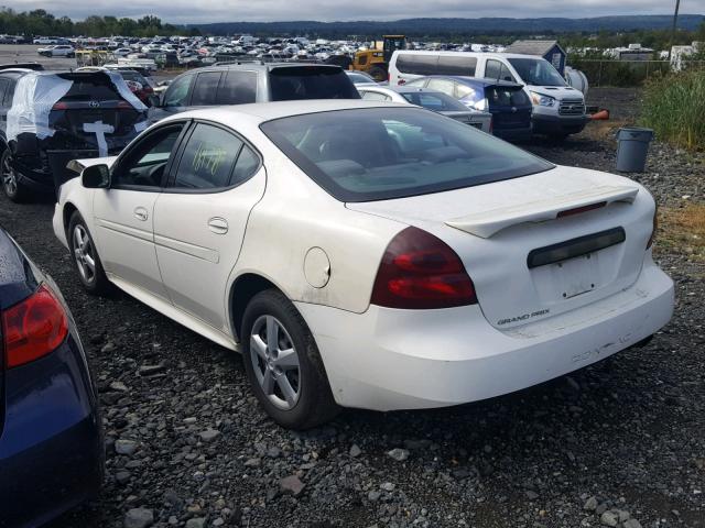 2G2WP522751192048 - 2005 PONTIAC GRAND PRIX WHITE photo 3