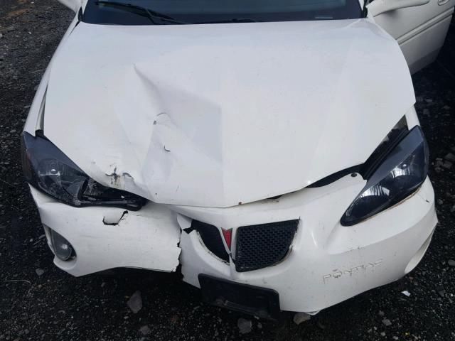 2G2WP522751192048 - 2005 PONTIAC GRAND PRIX WHITE photo 7
