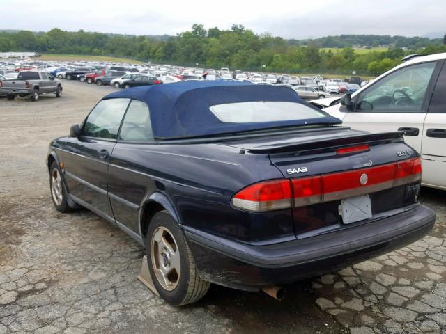 YS3DF75N0W7003180 - 1998 SAAB 900 SE TUR BLUE photo 3