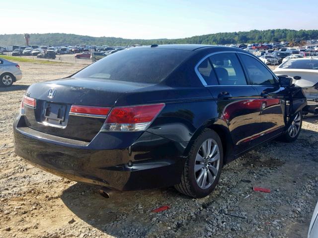 1HGCP2F80BA080478 - 2011 HONDA ACCORD EXL BLACK photo 4