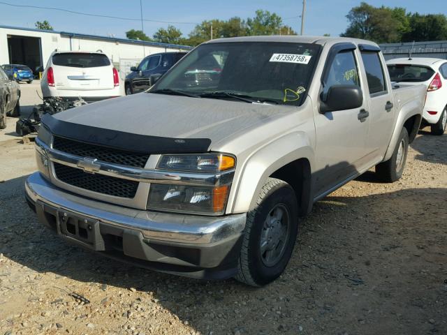 1GCCS138668188094 - 2006 CHEVROLET COLORADO SILVER photo 2