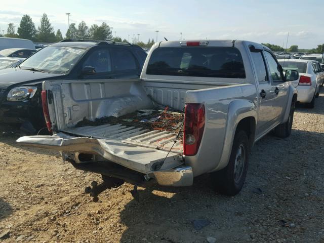 1GCCS138668188094 - 2006 CHEVROLET COLORADO SILVER photo 4