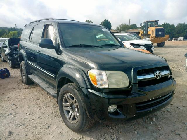 5TDBT48A85S248232 - 2005 TOYOTA SEQUOIA LI BLACK photo 1