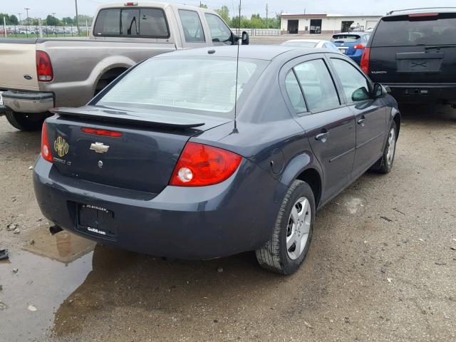 1G1AL58F287337489 - 2008 CHEVROLET COBALT LT CHARCOAL photo 4