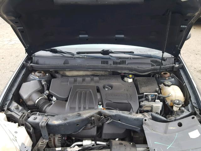 1G1AL58F287337489 - 2008 CHEVROLET COBALT LT CHARCOAL photo 7