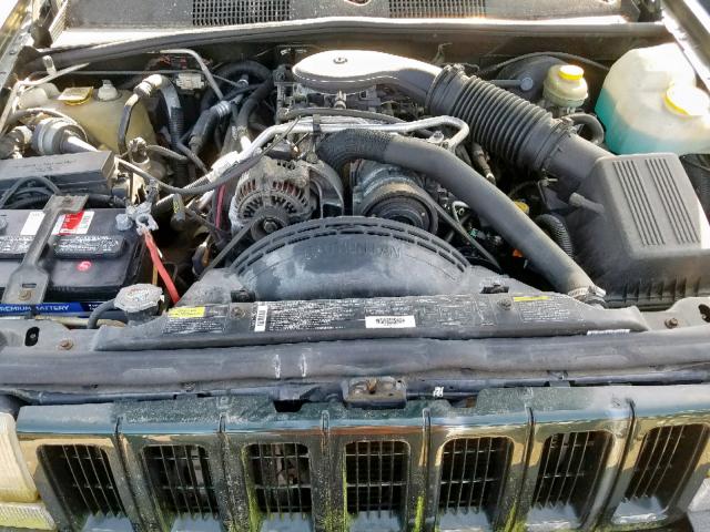 1J4GZ78Y2TC331487 - 1996 JEEP GRAND CHER GREEN photo 7