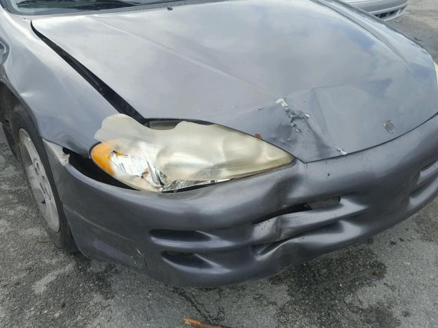 2B3HD46RX3H518462 - 2003 DODGE INTREPID S GRAY photo 9