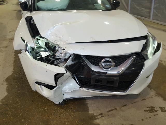 1N4AA6AP6HC410348 - 2017 NISSAN MAXIMA 3.5 WHITE photo 9