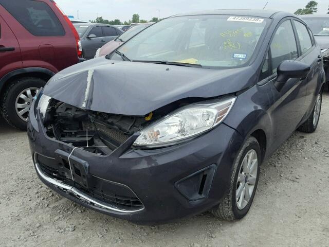 3FADP4EJ7CM165119 - 2012 FORD FIESTA SE BLUE photo 2