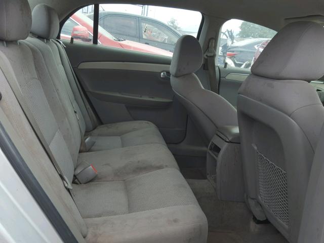 1G1ZB5EB9AF219197 - 2010 CHEVROLET MALIBU LS ვერცხლისფერი ფოტო 6