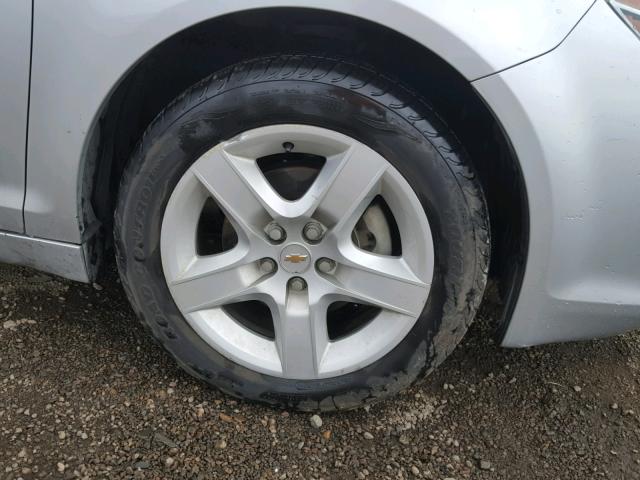 1G1ZB5EB9AF219197 - 2010 CHEVROLET MALIBU LS ვერცხლისფერი ფოტო 9