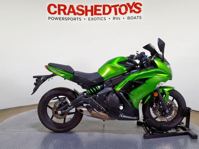 JKAEXEE18FDA19975 - 2015 KAWASAKI EX650 E GREEN photo 1