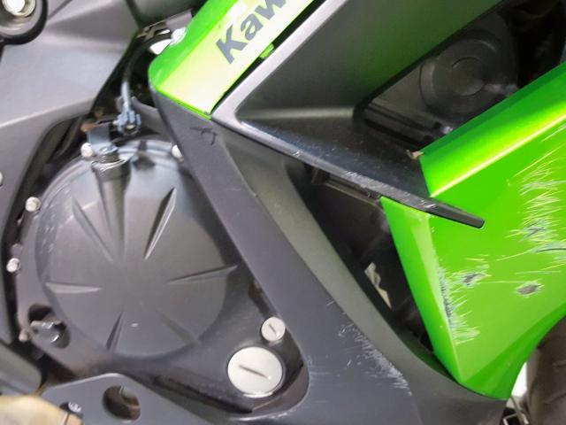 JKAEXEE18FDA19975 - 2015 KAWASAKI EX650 E GREEN photo 12
